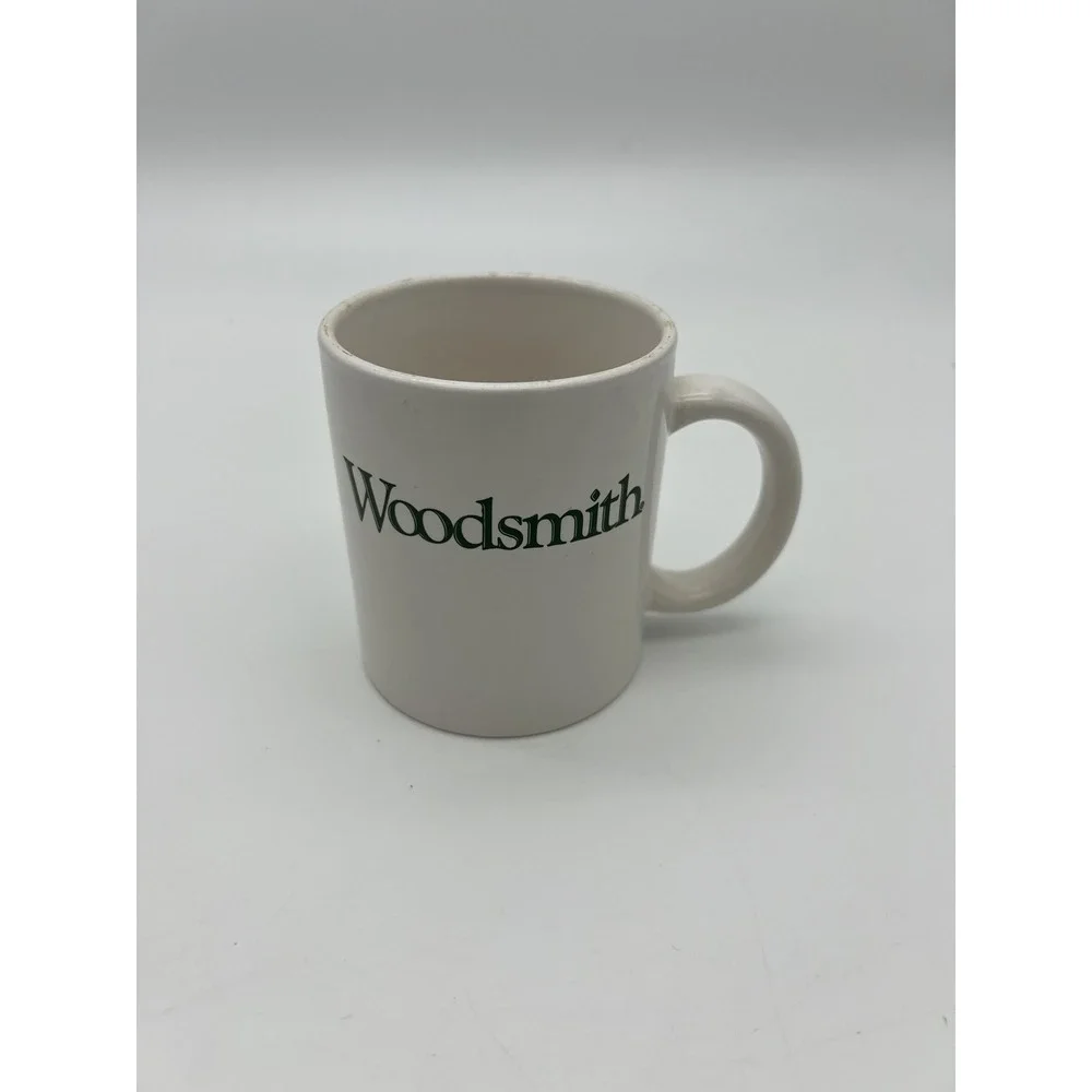 Woodsmith Magazine Promotional Coffee Mug Cup Collectible Carpentry Woodworking